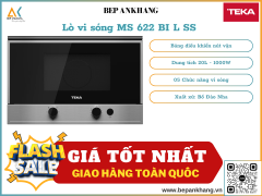 Lò vi sóng âm tủ không cần đĩa quay Teka MS 622 BI L SS - Xuất xứ Bồ Đào Nha 